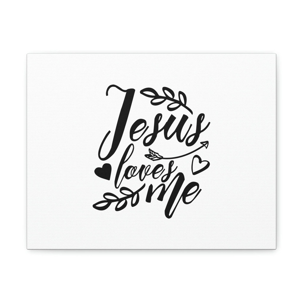 Scripture Walls John 13:14 Jesus Loves Me Branches Bible Verse Canvas Christian